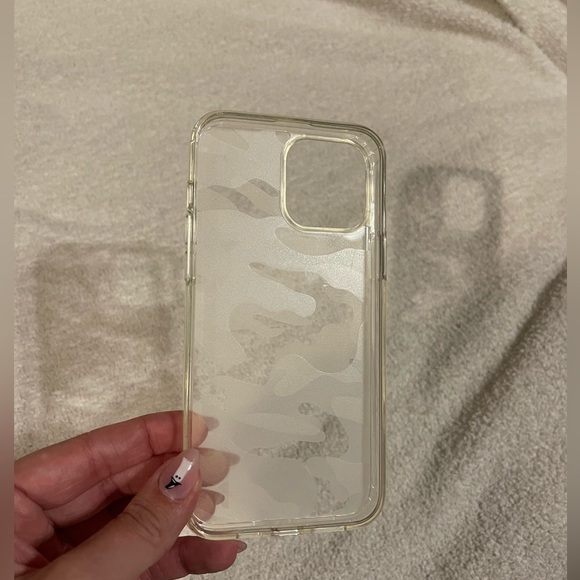 iPhone case clear with camouflage design - Picture 2 of 2